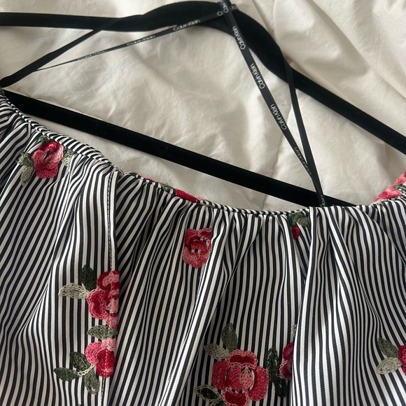 Calvin Klein Dress with embroidered flowers. - Picture 13 of 13